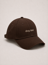 Cap — Dog Dad (Chocolate Brown)