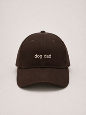 Cap — Dog Dad (Chocolate Brown)