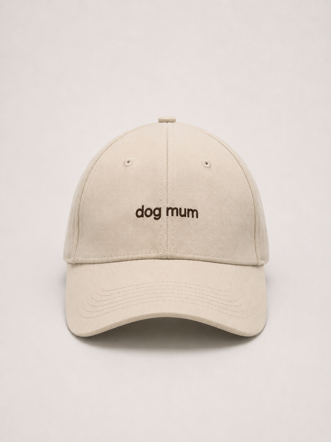 Cap — Dog Mum (Ivory)