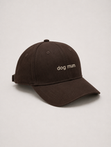Cap — Dog Mum (Chocolate Brown)